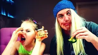 KIDS Food vs ADULT Challenger WHAT IS TASTY For children