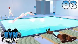 Gym Simulator - Ep. 3 - NEW Indoor Pool & MORE