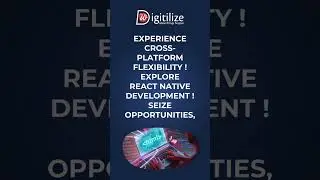 Experience cross-platform flexibility!  Explore React Native Development! Seize Opportunities,...