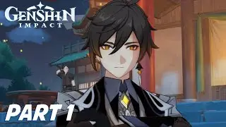 Fleeting Colors in Flight Part 1 Walkthrough Gameplay (Japanese Dub) | Genshin Impact