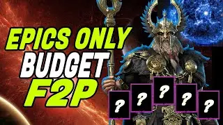 FARM EVENT DUNGEON STAGE 30 WITH A BUDGET F2P EPIC ONLY TEAM! TEST SERVER! RAID SHADOW LEGENDS