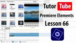 Premiere Elements - Lesson 66 - Glass Pane in Guided Edit Mode