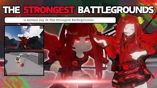 Roblox a normal day in The Strongest Battlegrounds Animation X Gameplay