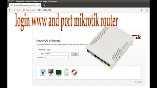 Open Port properly on Mikrotik router when you go way.