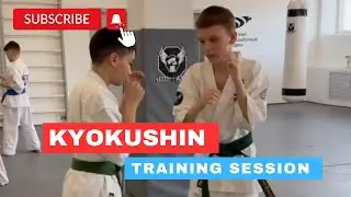 kyokushin karate training class #karate #kyokushin