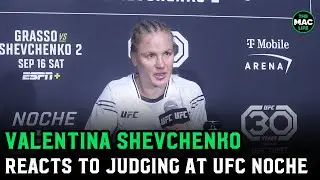 Valentina Shevchenko: Round 5 was not 10-8, Mexican Independence Day affected the judges