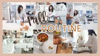 FIRST DAY OF FALL ROUTINE 🍁 FALL CLEAN AND DECORATE WITH ME | FALL RECIPES // LoveLexyNicole