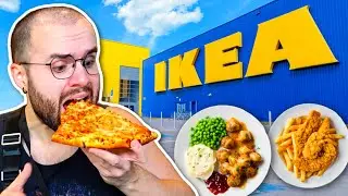 I Only Ate IKEA Food For 24 HOURS CHALLENGE!