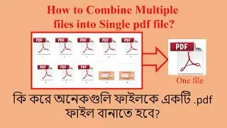 How To Combine Multiple Files Into Single Pdf File  #pdf #jpg #howtomergepdf