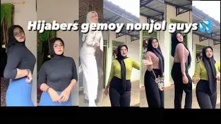 Hijab tembem tiktok guys bahenol nonjol nonjol