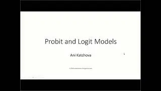 Probit and Logit Models