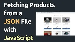 How to fetch data stored in a  json file |  Read with javascript local json file.