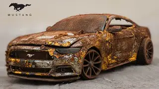 Ford Mustang Restoration - Abandoned Model Car