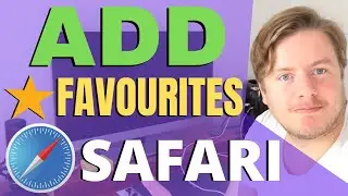 How to Add to Favourites on Safari Mac 2021