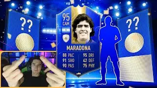 MARADONA 95 + TOTS В ПАКЕ || MARADONA IN A PACK || RONALDO IN A PACK || TOTS IN A PACK