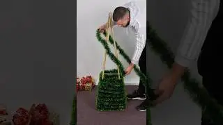 Make a unique Christmas tree just like that! 🎄