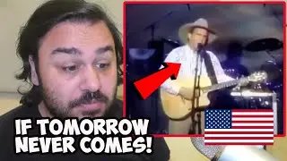 First Time Hearing Garth Brooks - If Tomorrow Never Comes REACTION