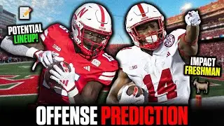 PREDICTING NEBRASKA'S OFFENSIVE DEPTH CHART VS. UTEP & RECRUITING SURGE