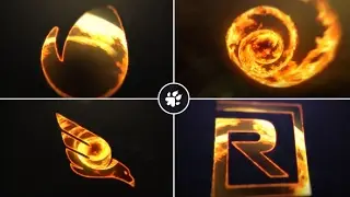 Fire Vortex Logo - After Effects Template Tutorial