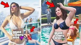 GTA 6 vs GTA 5 | Graphics and Details Physics   And Similarities Comparison