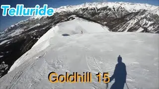 Skiing from the TOP of Telluride Ski Resort (Gold Hill #15 to Mountain Village Lift #4)