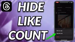 How To Hide Like Count On Threads