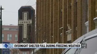 Overnight shelters stretched to limit in freezing temps