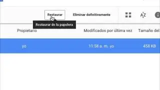 Como eliminar archivos en Drive