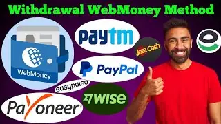 Wmz withdraw in jazz cash easy paisa | webmoney exchange | withdraw wmt wmz | transfer wmz in pkr