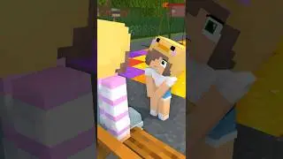 Если бы я была мамой в Майнкрафте #shorts #майнкрафт #minecraft