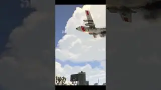 Fokker Plane Interrupts Takeoff of C130 And Emergency Landing on busy Runway