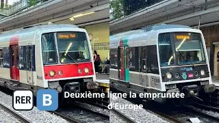 RER B : Deuxième Ligne la plus utilisée d’Europe / Second most used line in Europe