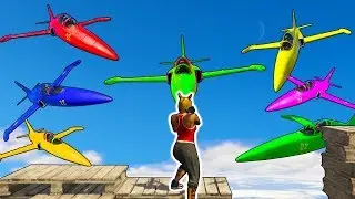 1 RPG VS 1000 САМОЛЕТОВ В GTA 5 - УГАР В ГТА 5