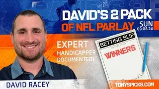 2 FREE NFL Week 1 Parlay Picks & Predictions by David Racey, Sunday 9/8/24