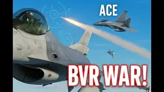 Flying With an ACE | INSANE BVR Dogfight! Growling Sidewinder in the House!