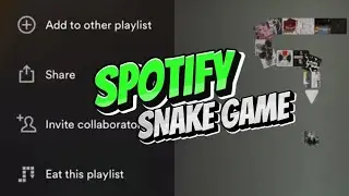 How to play/get Spotify snake game • How to get Spotify eat this playlist • Eat this playlist