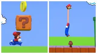 Super Mario Bloopers - Fail Compilation V4