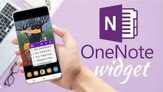 OneNote Widget  for Android Phones