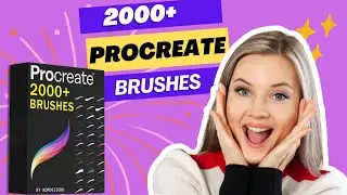 +2000 Procreate Bruches Bundle - procreate dreams - procreate dreams tutorial