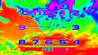 Часы первого канала в эффектах 