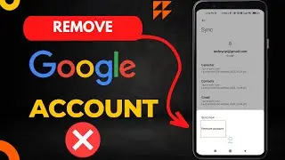 Remove Google Account from Android Mobile | Sign Out Gmail from Phone !