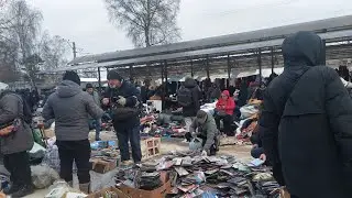 Барахолка в Питере. Удельный рынок. Санкт-Петербург