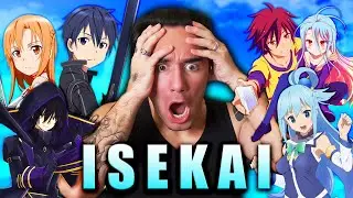 I Watched ISEKAI Anime for THE FIRST TIME!!