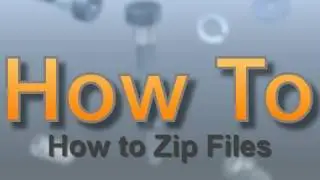 How To Zip Files