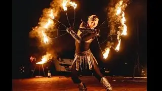 Фаер шоу Kresiva (Беларусь, Минск) программа на 2 артистов 8 минут