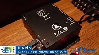 JL Audio TwK System Tuning DSPs & TüN DSP Control Software | CES 2017