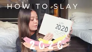 How To Slay 2020 |  Bullet Journal Flip Through