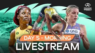 Livestream - Day 5 Morning Session | World Athletics Championships Budapest 23