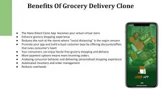 Nana Direct Clone:Grocery Delivery Solution