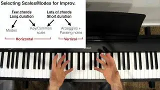 Selecting Scales & Modes for your Improvisation